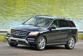 2012款奔驰ML海外试驾实拍