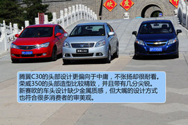 腾翼C30对比荣威350/新赛欧