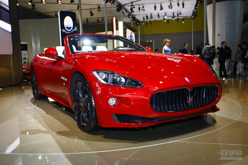 玛莎拉蒂grancabrio sport 广州车展实拍