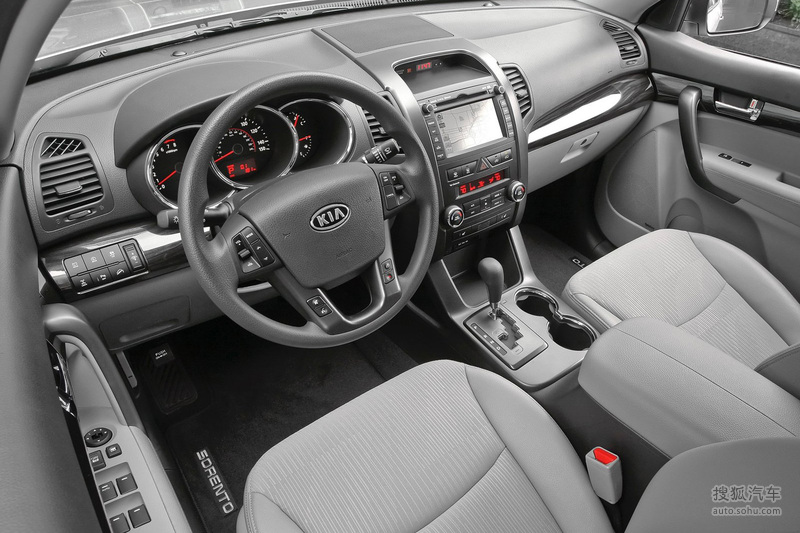 【 起亚索兰托图片】_深色内饰_官方_搜狐汽车网