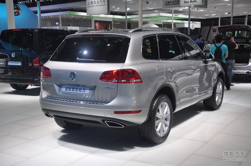 大众途锐hybrid北京车展实拍