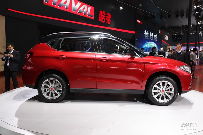 哈弗h2上海车展实拍