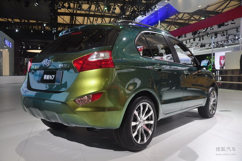 一汽夏利n7 上海车展实拍