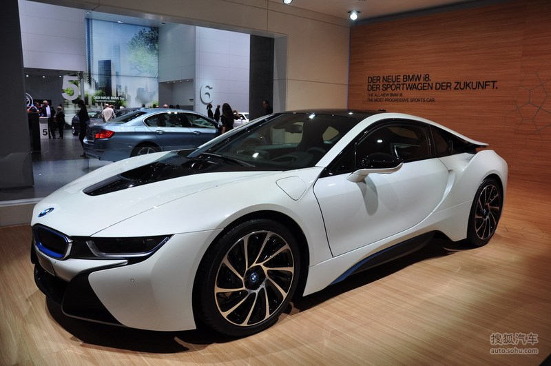 宝马i8量产版法兰克福车展实拍