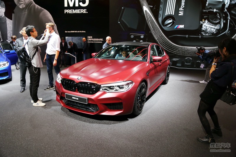 全新宝马m5法兰克福车展实拍