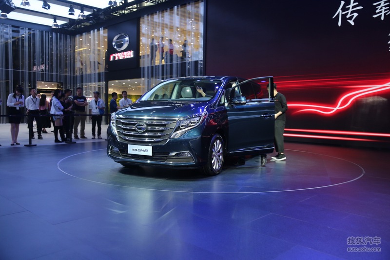 广汽传祺gm8广州车展实拍