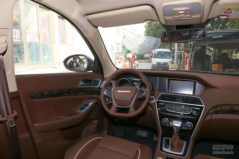 【 猎豹cs10图片】_古典白/桦茶色_内饰_搜狐汽车网