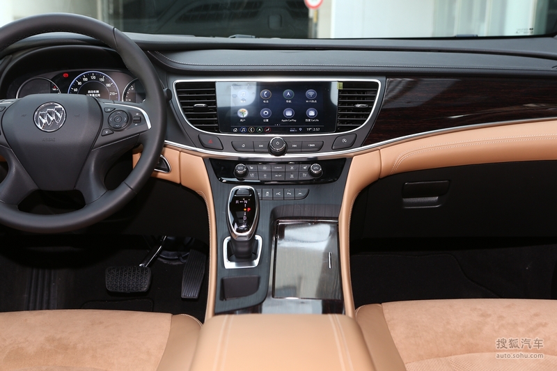 【 别克君越图片】_黑色/时尚棕_内饰_搜狐汽车网