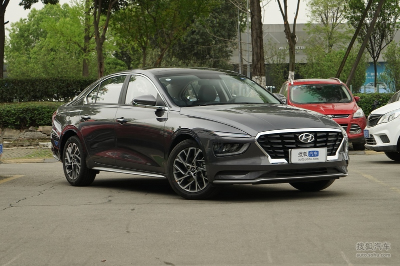 【 现代名图图片】_魔法灰_外观_搜狐汽车网