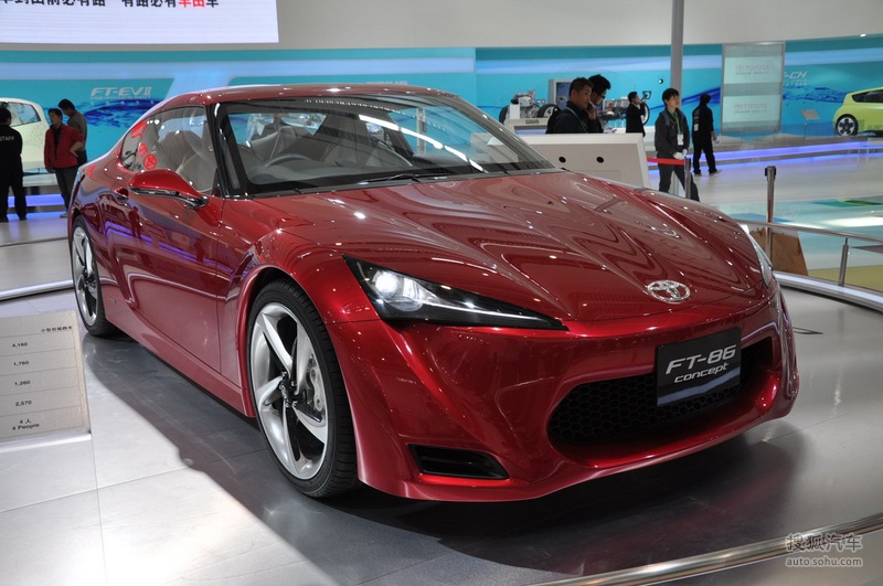丰田ft86车展实拍