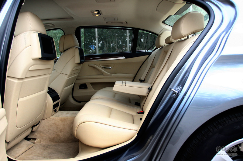 【 宝马5系图片】_珍珠贝白色真皮内饰_内饰_搜狐汽车网