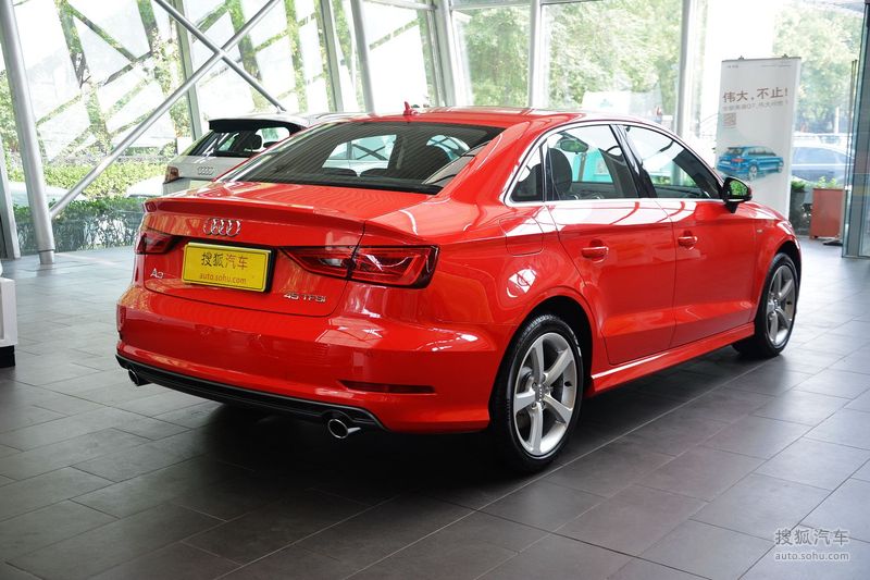 【 奥迪a3 limousine图片】_米萨诺红_外观_搜狐汽车网