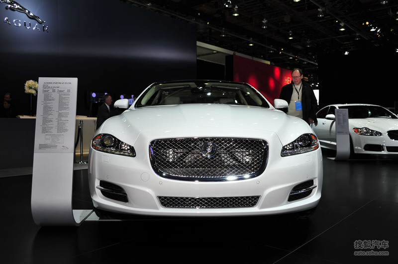 捷豹xj北美车展实拍
