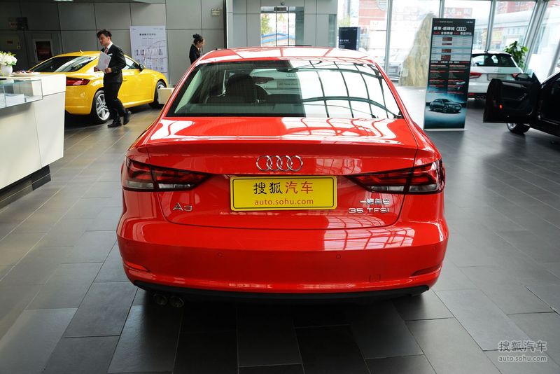 【 奥迪a3 limousine图片】_米萨诺红_外观_搜狐汽车网