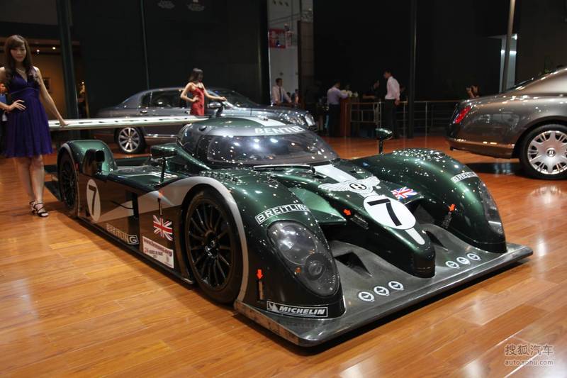 宾利speed8成都车展实拍