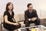 东风乘用车公司副总经理李炜、市场部副部长刘美玲