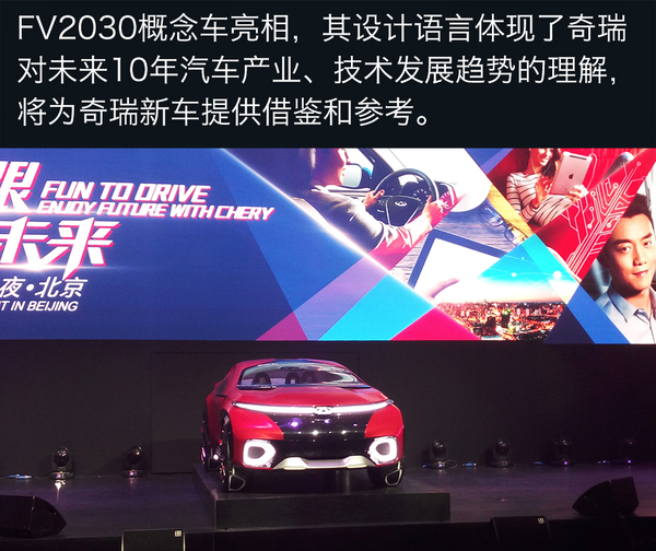 一眼窥10年 奇瑞FV2030概念车正式亮相