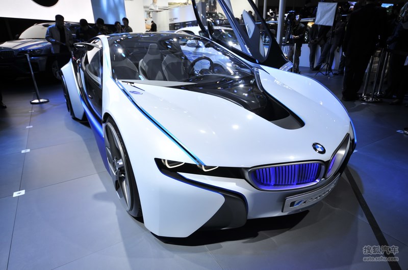 宝马概念车vision车展实拍