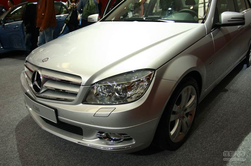 奔驰北京奔驰c级奔驰c300车展实拍