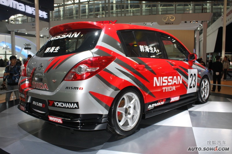 日产东风日产骐达日产骐达ctcc赛车广州车展实拍