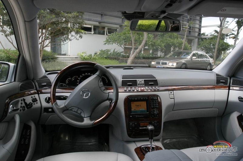 【奔驰s级 2004款s280内饰图片m79768】_奔驰图片_搜狐汽车网