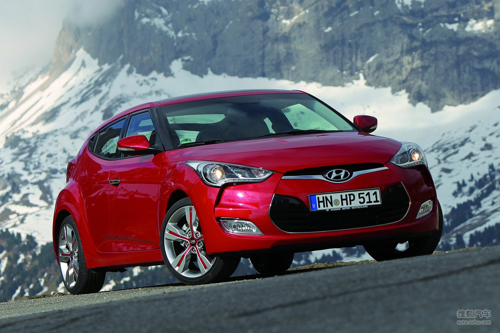 现代飞思veloster官方veloster红g1177904图片_图库_搜狐汽车