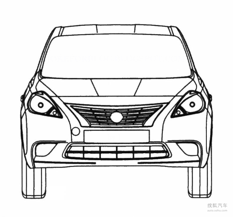 东风日产第十代阳光专利申报图