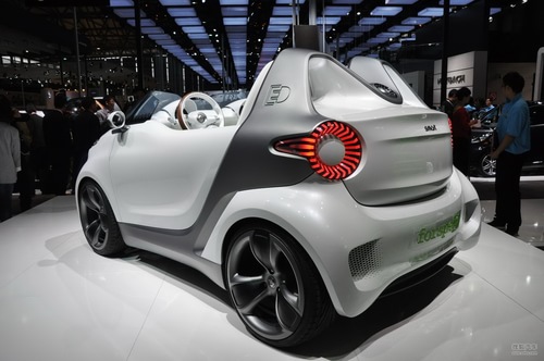 smart forspeed概念车上海车展实拍