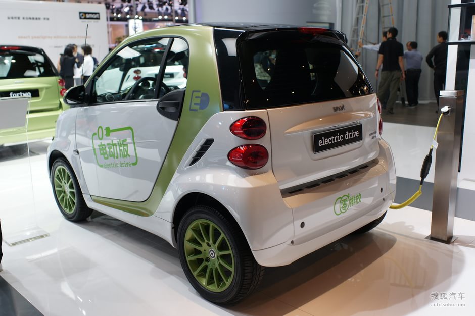 smart smart fortwo smart fortwo純電動車 廣州車展實拍