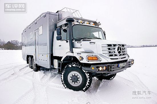 奔馳zetros 2733 6x6:蒙古富翁移動城堡-搜狐汽車