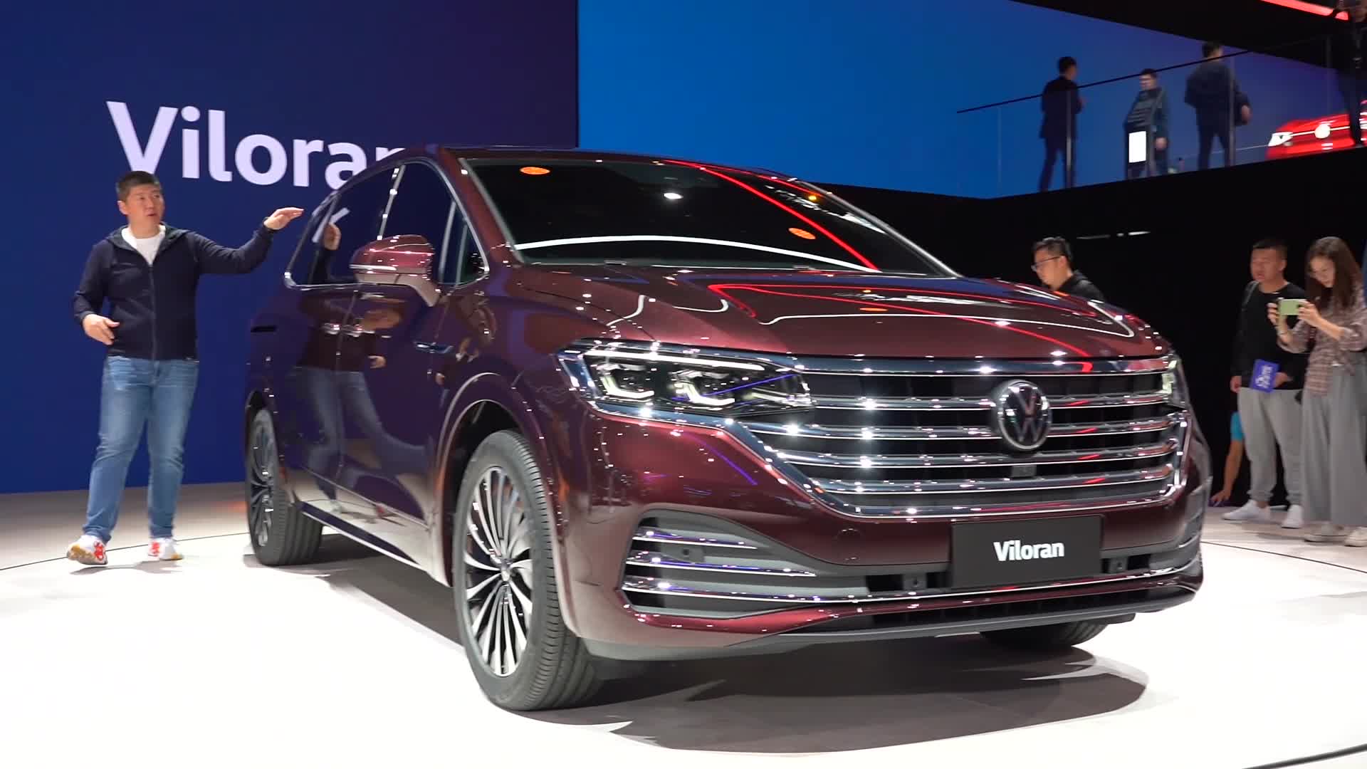 独立航空座椅叫板gl8 大众viloran静态首测 | 2019广州车展